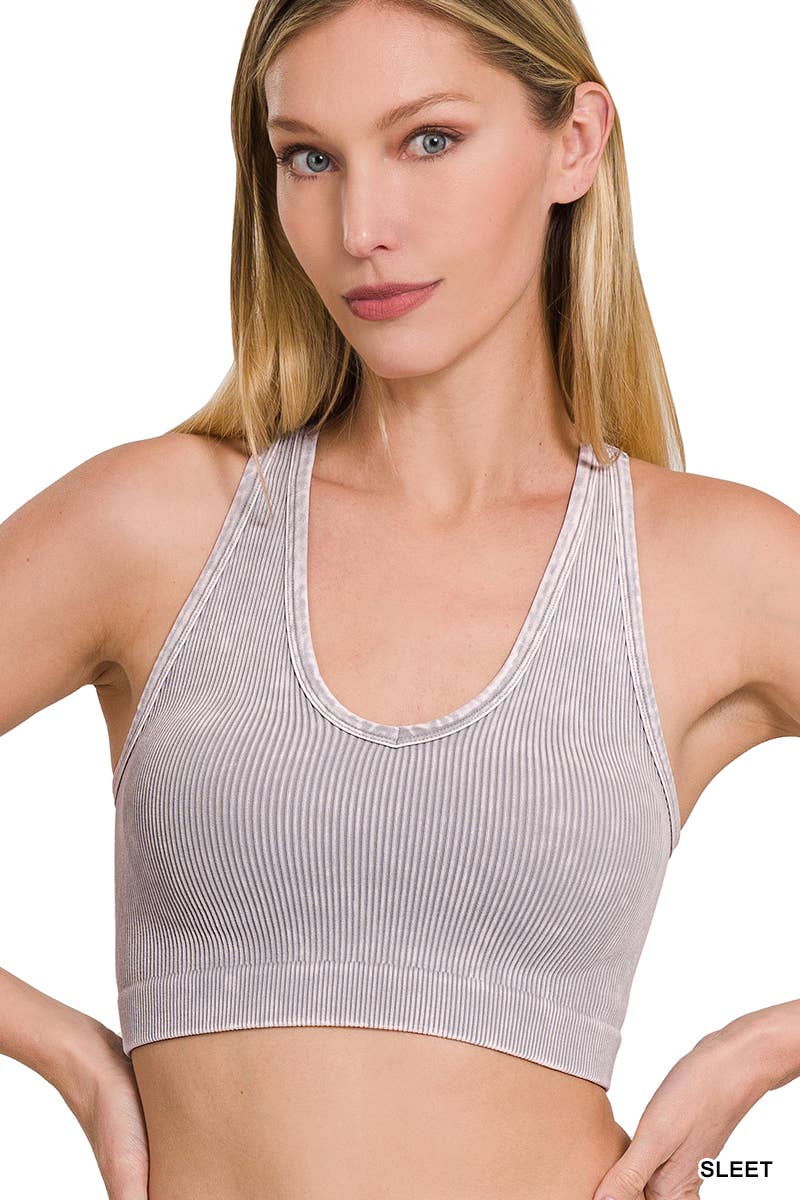 Ribbed Racerback Brami