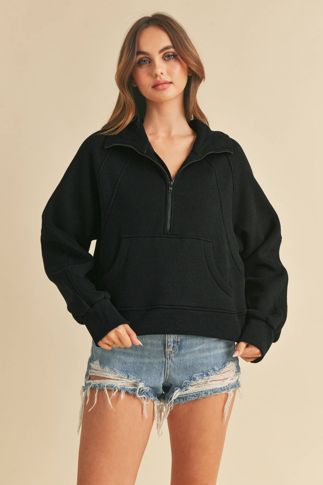 Super-Soft Half Zip