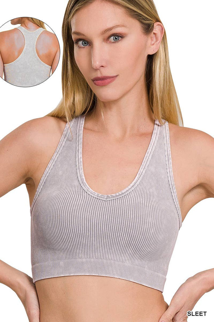 Ribbed Racerback Brami