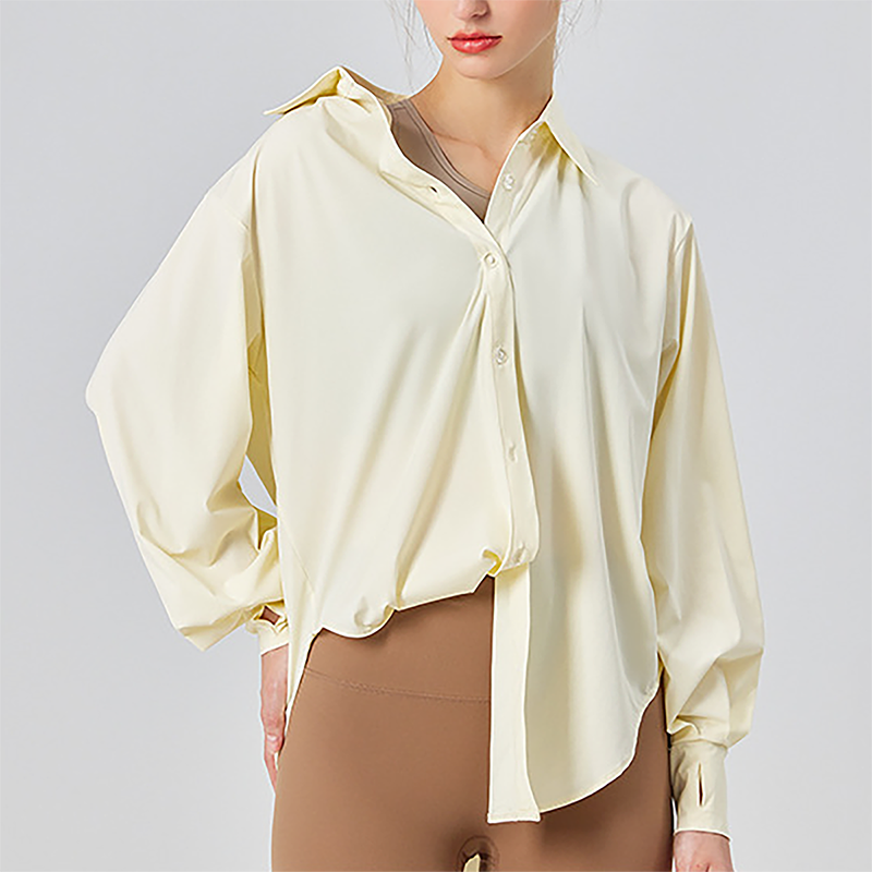 Zephyr SPF Cardigan: Coconut White / S/M