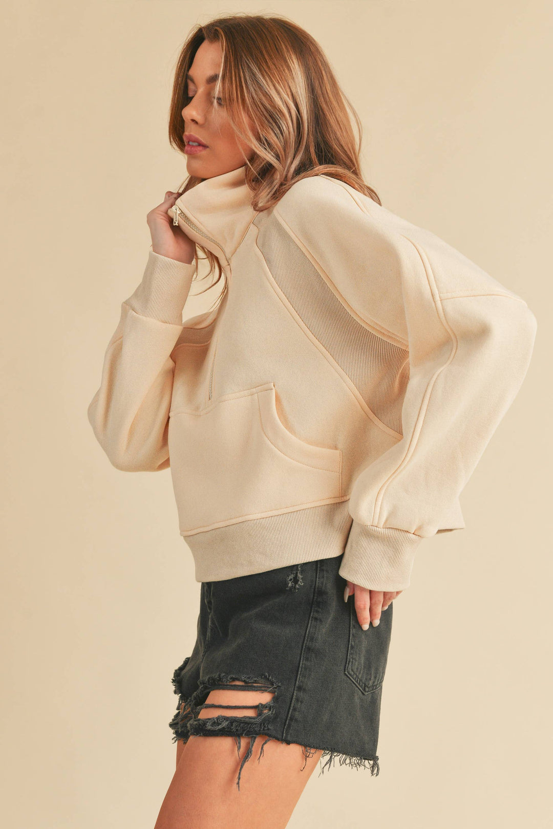 Super-Soft Half Zip