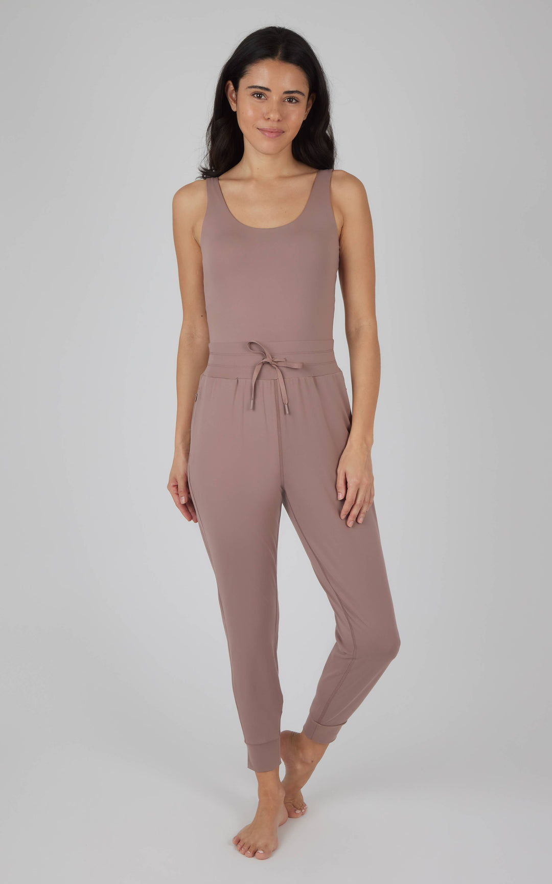 LUX Drawcord Jumpsuit
