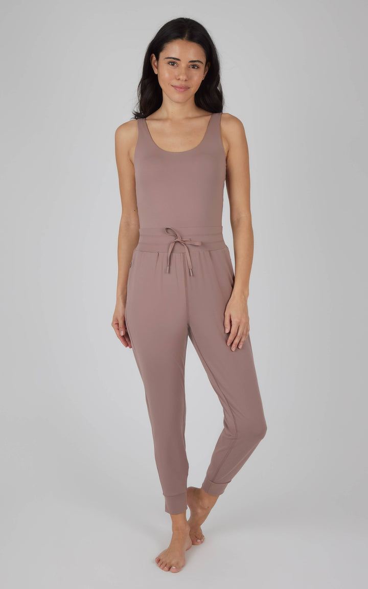 LUX Drawcord Jumpsuit