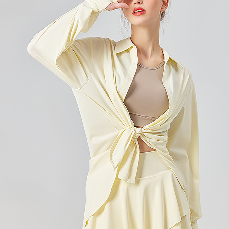 Zephyr SPF Cardigan: Coconut White / S/M
