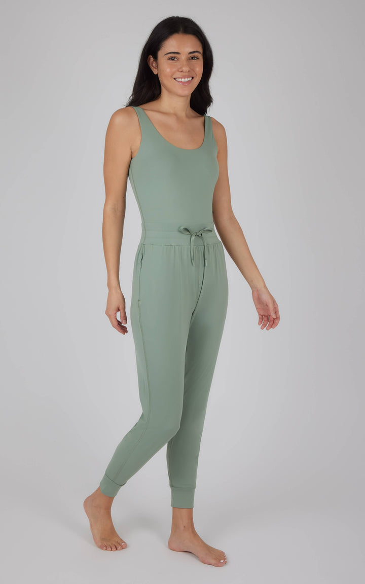 LUX Drawcord Jumpsuit