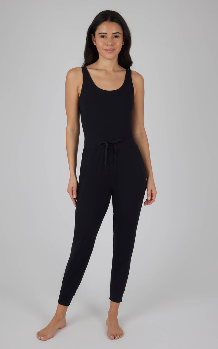 LUX Drawcord Jumpsuit