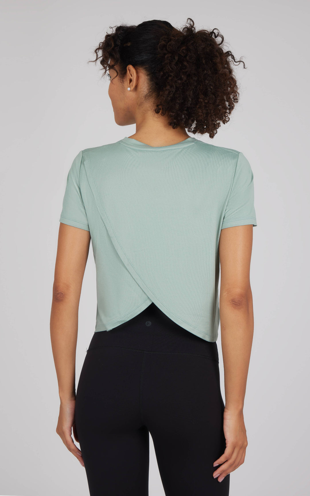 Super Soft Tulip Split-Back Tee